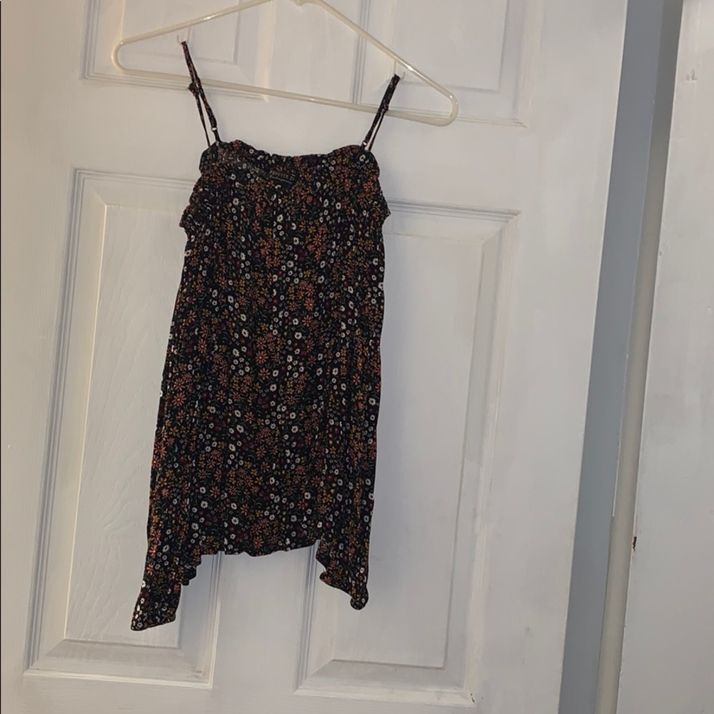 Off the shoulder women’s floral top